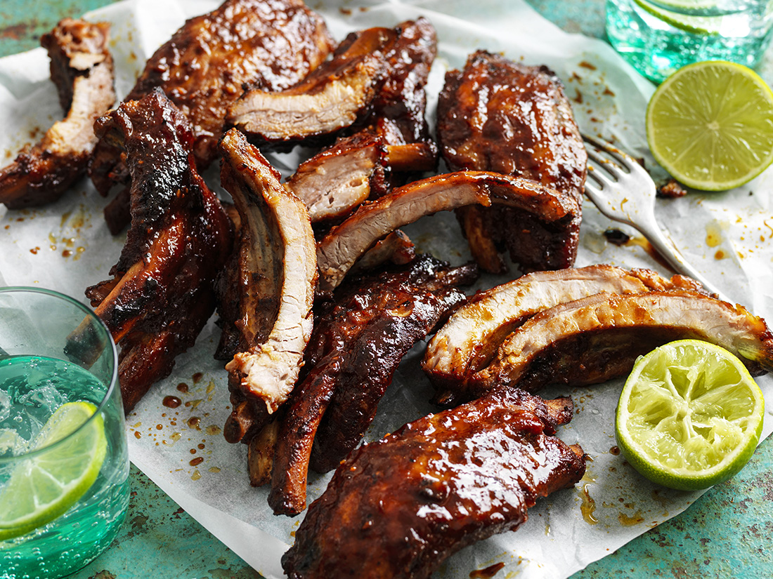 Slow Cooker Sticky Barbecue Pork Ribs