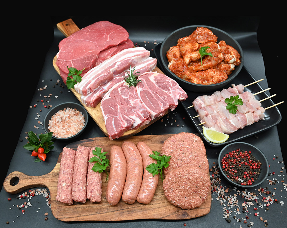 Tasman Butchers: BBQ Variety Meat Pack